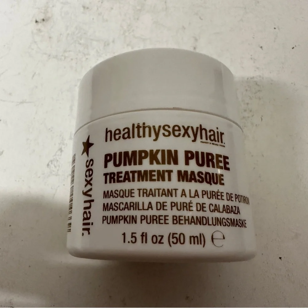 Sexy Hair Healthy Sexy Pumpkin Puree Treatment Masque 1.5 OZ HTF